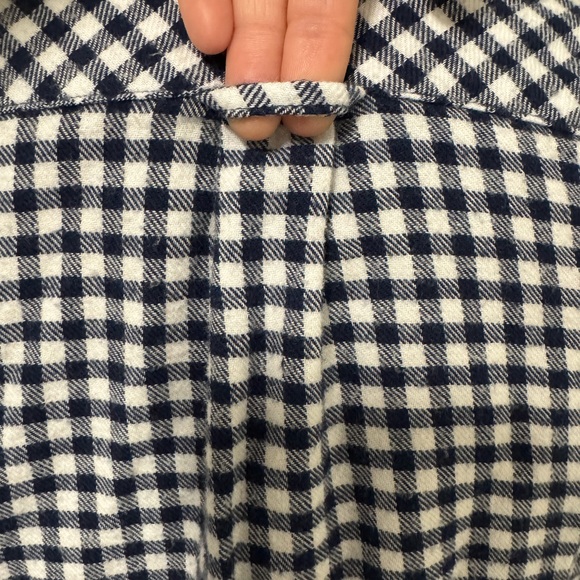 C & C California SZ S Long Sleeves Black and White Gingham Button-Up Shirt - Picture 7 of 16
